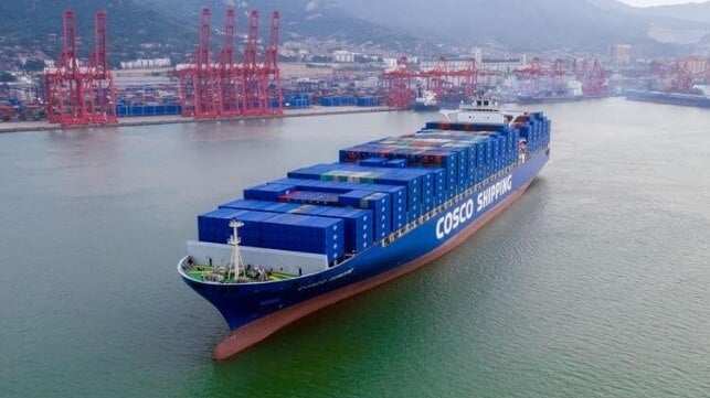 COSCO containership