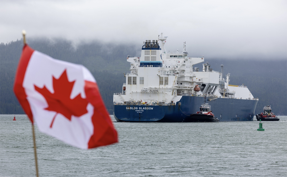 Canada LNG first cargo