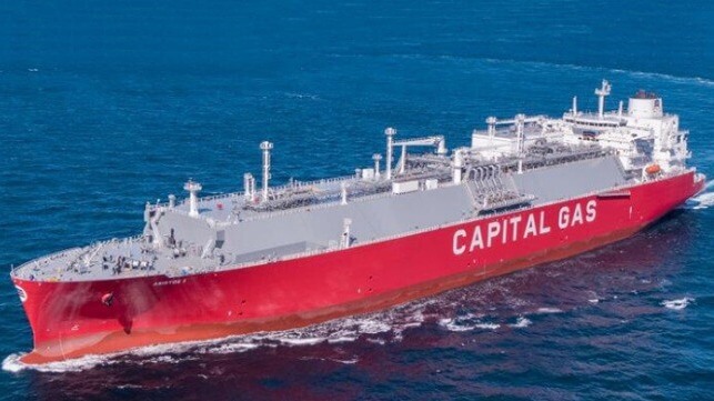 Capital Gas LNG carrier