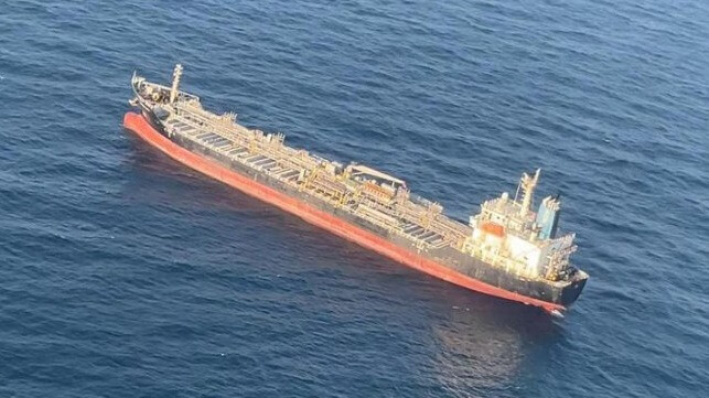 Tanker attacked by Iran off India