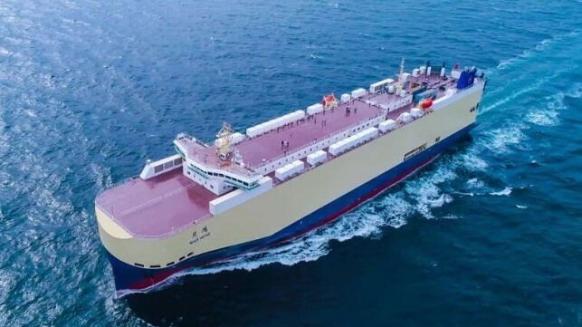 methanol-fueled car carriers 