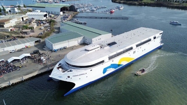 largest battery-electric ship