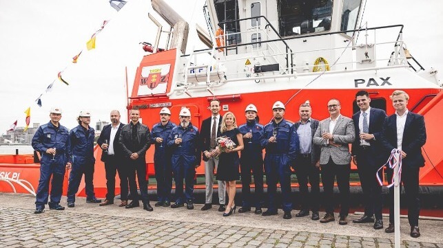Damen Shipyards dostarcza holowniki ASD do polskiego portu WUZ i usług offshore