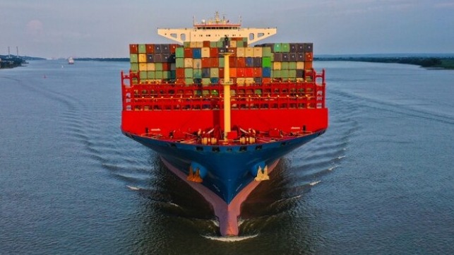 Cosco Shipping Virgo courtesy of the Port of Hamburg