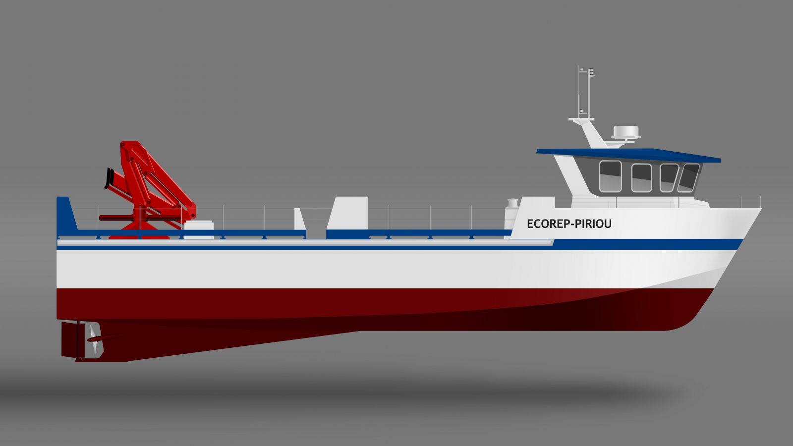 ECOREP-PIRIOU Aluminum Catamaran