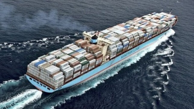 Maersk containership 