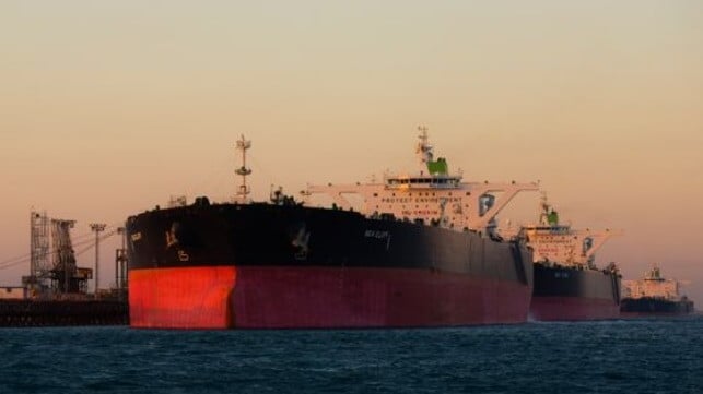 Iranian oil tankers 