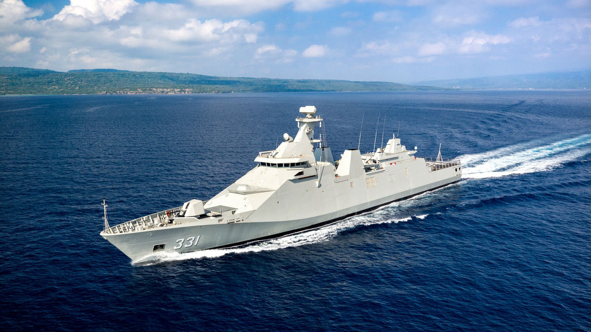 SIGMA 10514 PKR Frigate indonesian navy