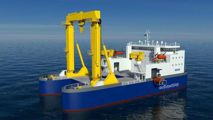 tidal energy vessel