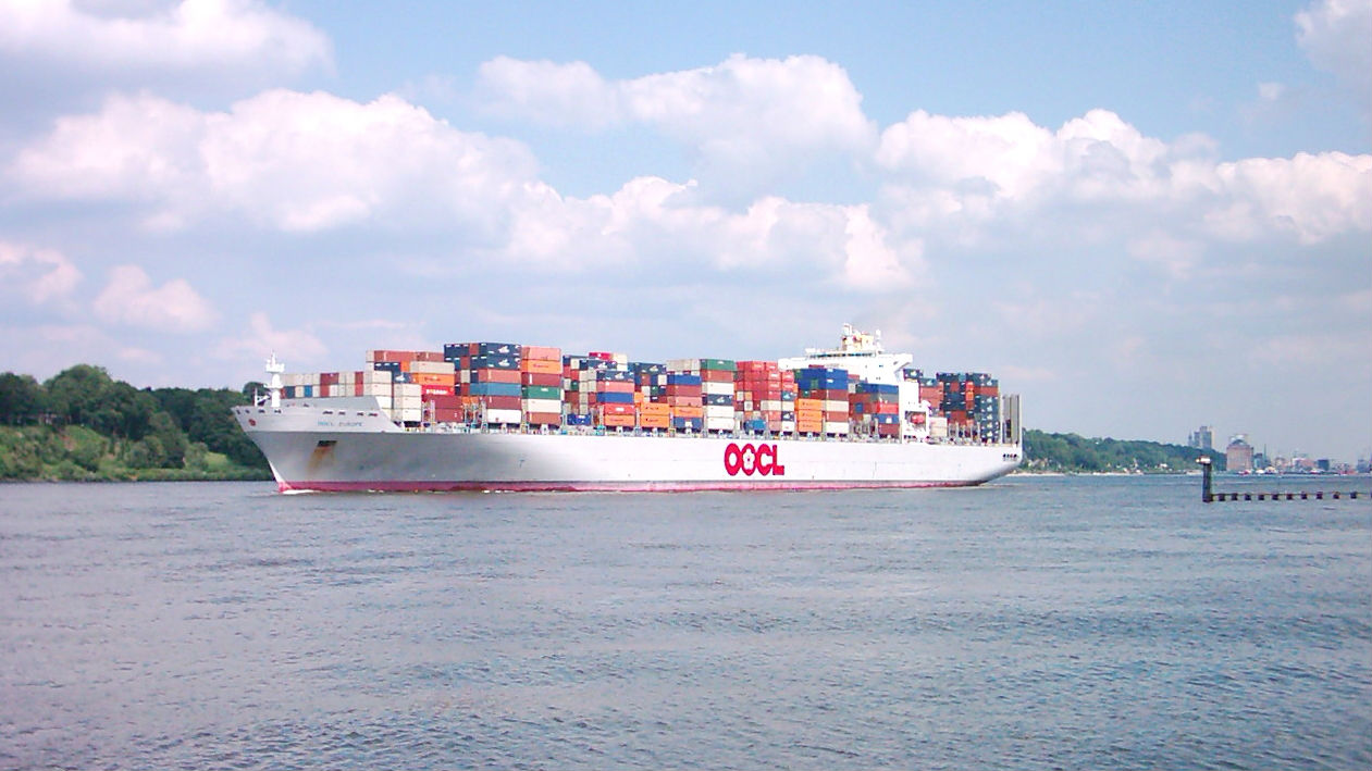 container ship