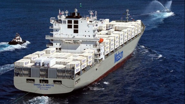 Matson LNG conversion containership