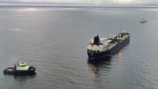 tanker detained in Finland