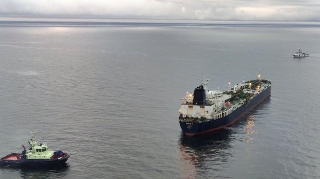 tanker detained in Finland