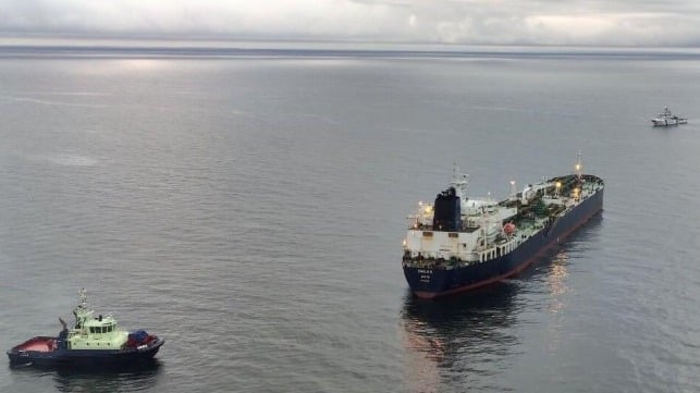 shadow tanker detained in Finland
