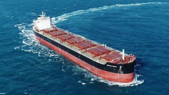 dry bulk carrier design methanol