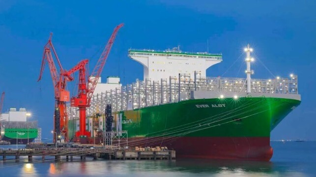 first 24,000 TEU containership