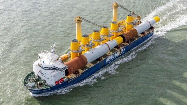 Jumbo realizes opportunities created or heavy lift with offshore wind farm installations