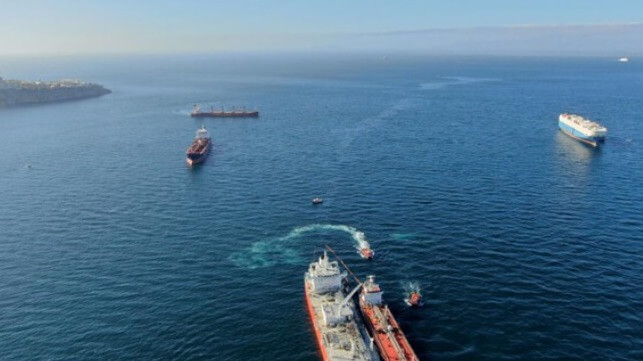 Gibraltar oil spill