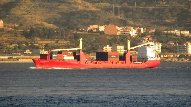container ship schepers