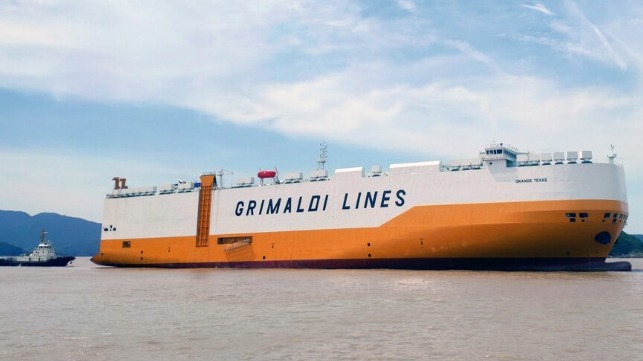 Grimaldi car carrier