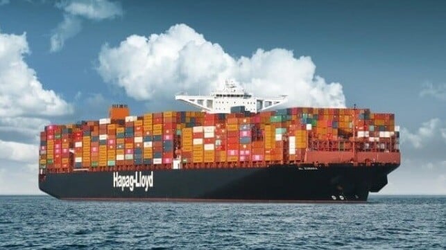 Hapag containership