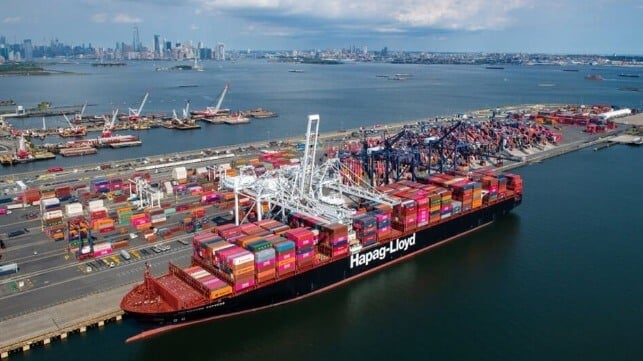 containership Port of New York