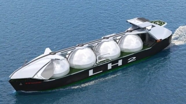 hydrogen shipping and infrastrucuture developement for Singapore 