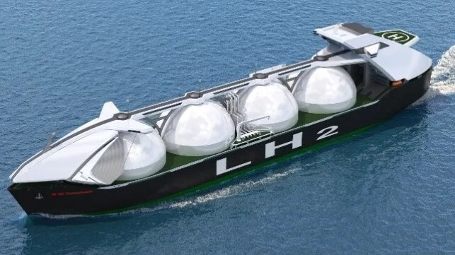 design for large hydrogen carrier