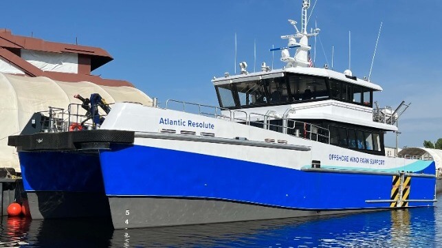 St. Johns Ship Building Delivers Atlantic Resolute, 1st of 2 Jones Act CTVs