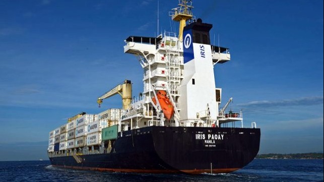 Philppines sends cargo ship to US to fill gap in shipping capacity