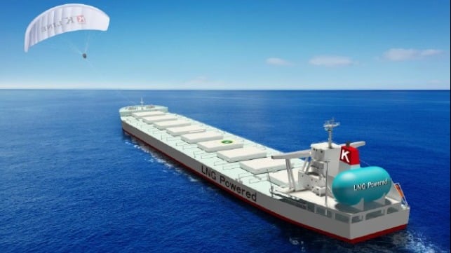 Japan's first LNG-fueled newcastlemax bulkers 