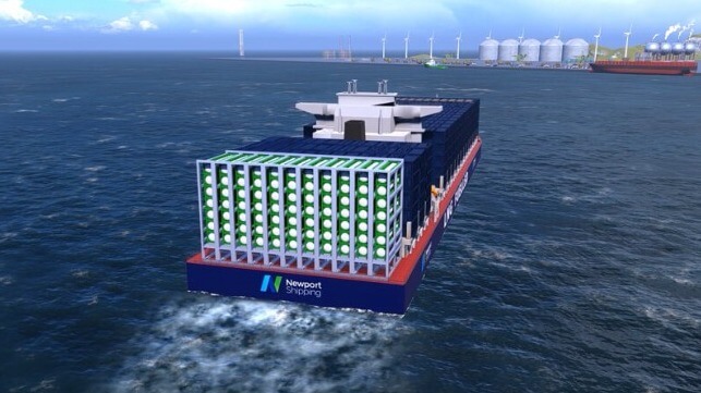 LNG retrofit concepts for in-siervice containerships 