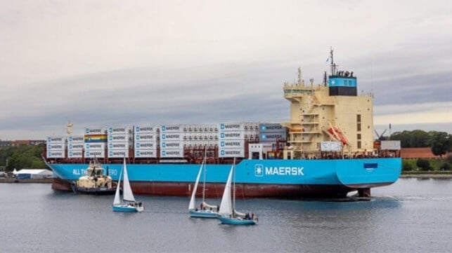 Maersk methanol-fueled containership
