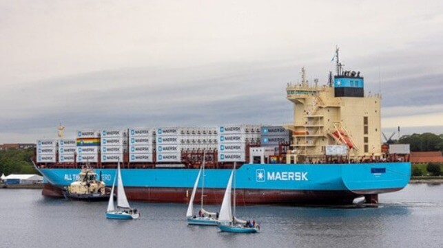 Maersk containership