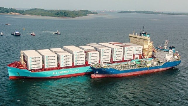methanol supply Maersk