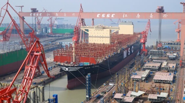 CSSC shipbuilding China 