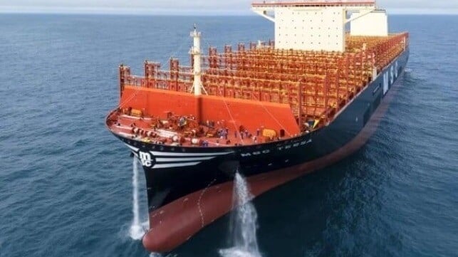 MSC ultra large container vessel