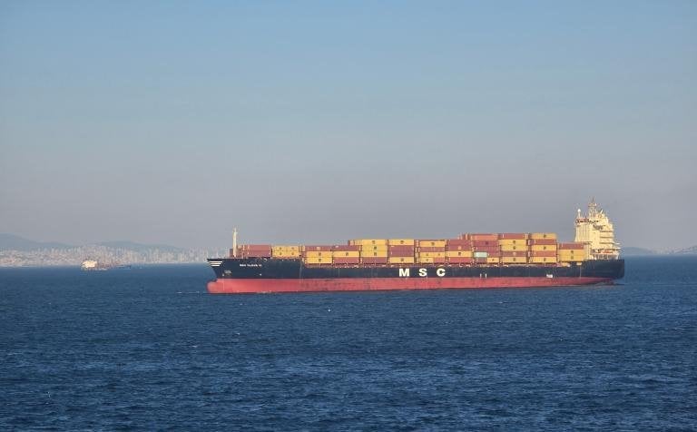 MSC containership