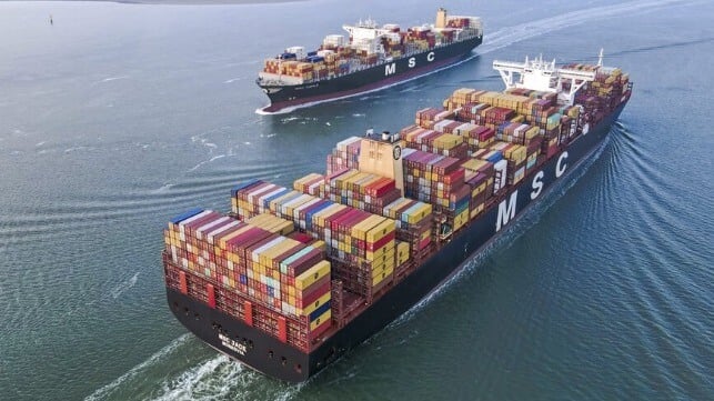 MSC containerships 