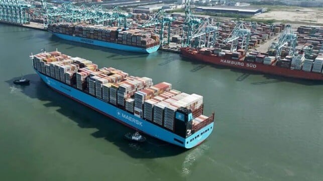 Maersk containership