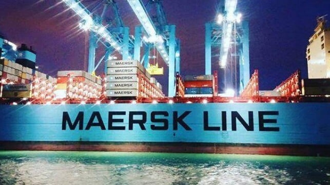 Maersk containership