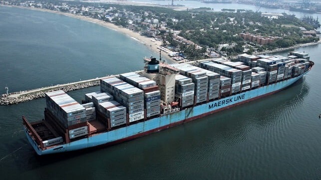 Maersk containership