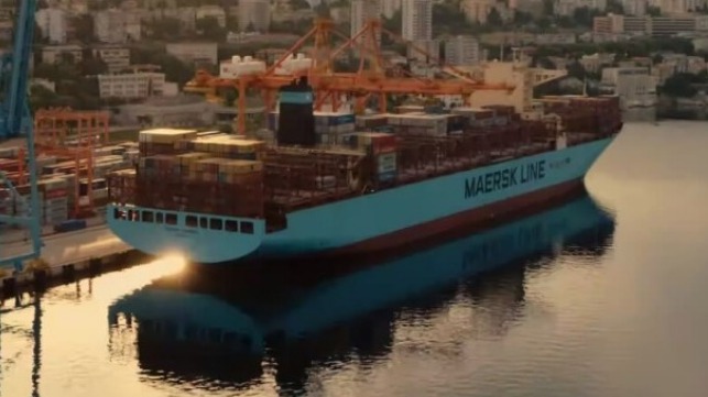 Maersk containership