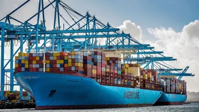 Maersk containership