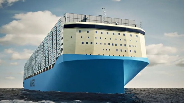 Maersk dual-fuel containership designs