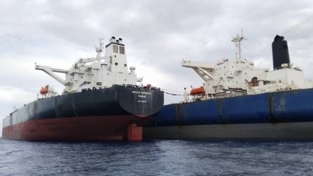 tankers involved in STS