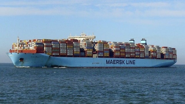 Maersk containership