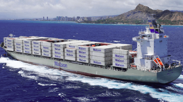 Matson containership