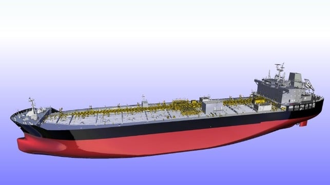 design for methanol-fueled tanker receives class approval