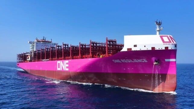 ONE containership